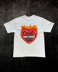 "Heart On Fire" HDMH Tee by Were Idiots