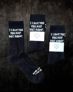 “Walk Towards Love” Socks by Were Idiots