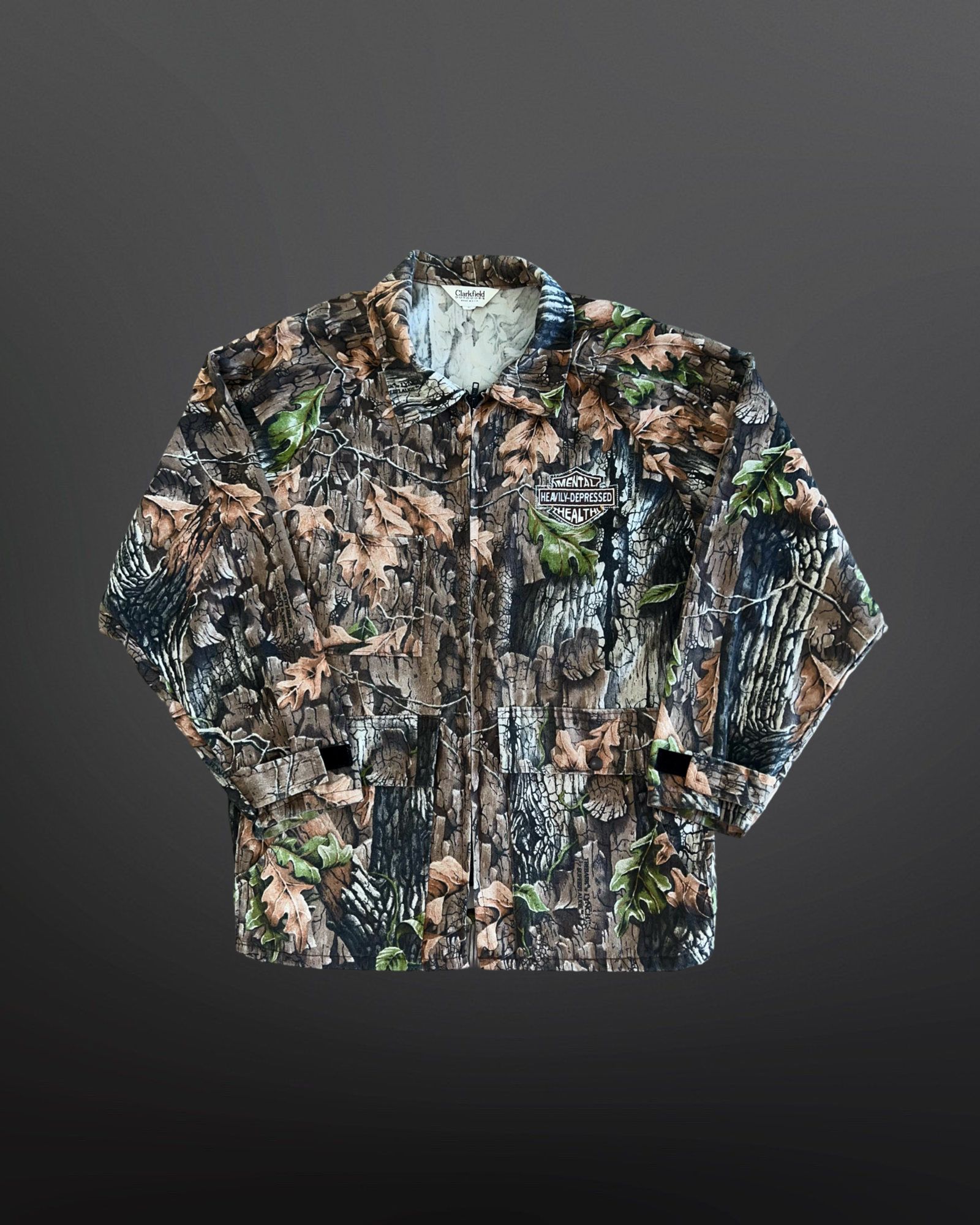 Camouflage Zip-Up Jacket