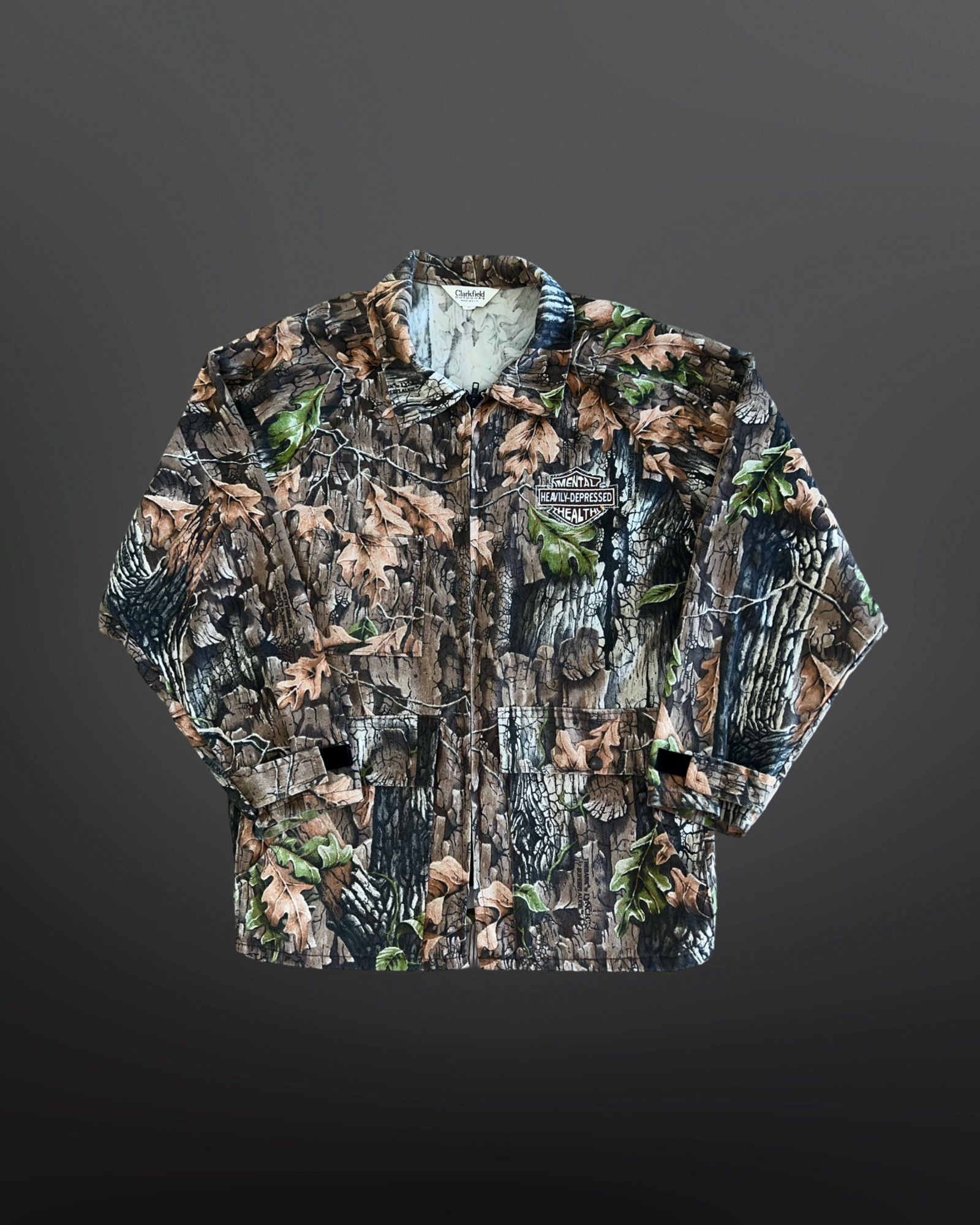 Camouflage Zip-Up Jacket