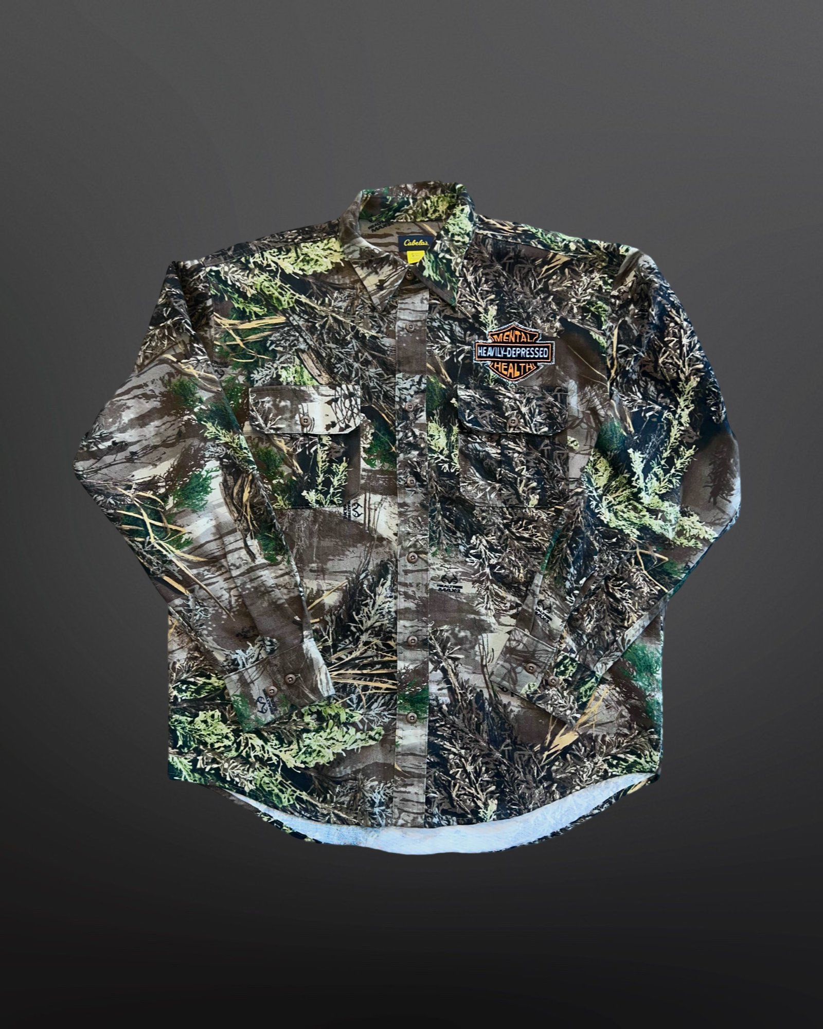Camouflage Button-Up