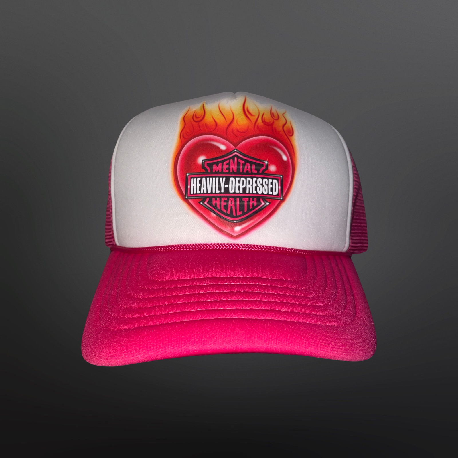 "Heart On Fire" Trucker Hat