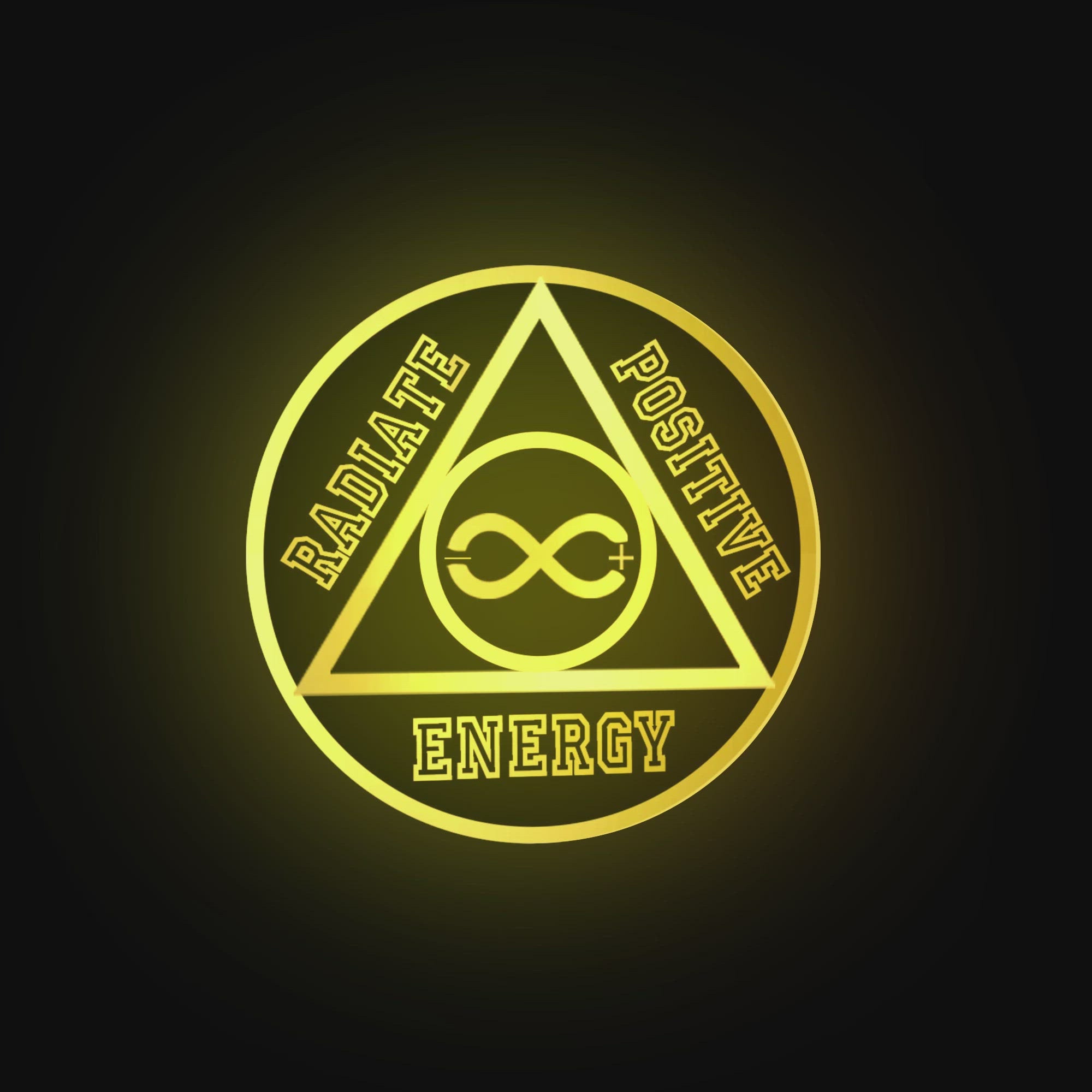 “Radiate Positive Energy" Coins