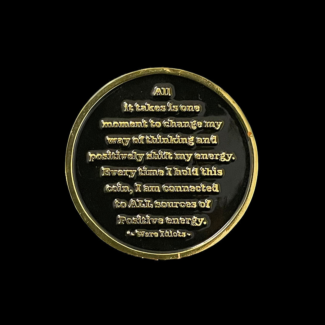 “Radiate Positive Energy" Coins